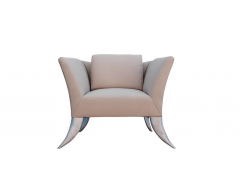 Jordan Mozer Pair Post Modern Vintage Sculptural Lounge Chairs Style of Jordan Mozer - 2567875