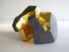 Jorge Y zpik UNTITLED CERAMIC AND GOLD sculpture 2 - 1400877