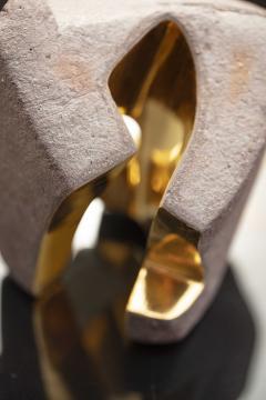 Jorge Y zpik UNTITLED CERAMIC AND GOLD sculpture 2 - 1400887