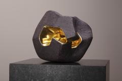 Jorge Y zpik Untitled Sin Titulo sculpture solid clay gold plated - 1979384