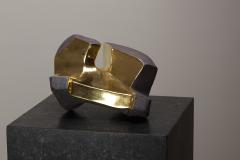 Jorge Y zpik Untitled Sin Titulo sculpture solid clay gold plated - 1979397