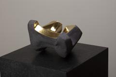 Jorge Y zpik Untitled Sin Titulo three sculptures solid clay gold plated - 1979248