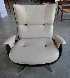 Jorge Zalszupin 1960s Paulistana Brazilian Armchair and Ottoman by Zalszupin - 234024