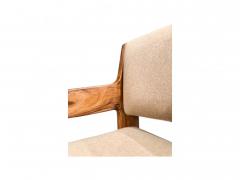 Jorge Zalszupin Armchair in Caviuina wood Wool Jorge Zalszupin 1960s 608A - 4286703