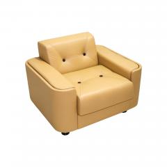 Jorge Zalszupin Armchair in Yellow Leather Jorge Zalszupin 1970s Lot 146 - 4351463