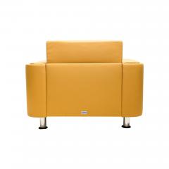 Jorge Zalszupin Armchair in Yellow Leather Jorge Zalszupin 1970s Lot 146 - 4351467