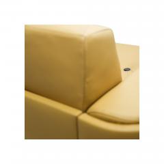 Jorge Zalszupin Armchair in Yellow Leather Jorge Zalszupin 1970s Lot 146 - 4351468
