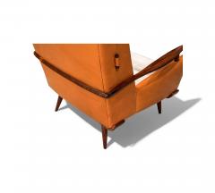 Jorge Zalszupin Bergere Armchair with Ottoman Jorge Zalszupin 1950s Lot 737A - 4390338