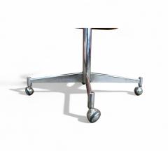 Jorge Zalszupin Brazilian Modern Armchair in Leather and Metal Jorge Zalszupin 1960s - 4417026