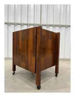 Jorge Zalszupin Brazilian Modern Cabinet with Three Drawers in Rosewood Jorge Zalszupin 1960s - 3559584