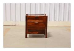 Jorge Zalszupin Brazilian Modern Filing Cabinet Drawers in Hardwood Jorge Zalszupin 1960 s - 3888603