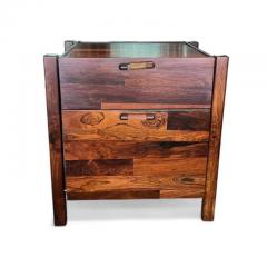 Jorge Zalszupin Brazilian Modern Filing Cabinet Drawers in Hardwood Jorge Zalszupin 1960 s - 3888606