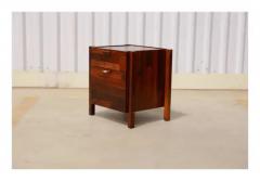 Jorge Zalszupin Brazilian Modern Filing Cabinet Drawers in Hardwood Jorge Zalszupin 1960 s - 3888608