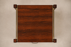 Jorge Zalszupin Brazilian Modern Filing Cabinet with 3 Drawers in Rosewood Jorge Zalszupin - 4722709