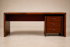 Jorge Zalszupin Brazilian Modern Filing Cabinet with 3 Drawers in Rosewood Jorge Zalszupin - 4722712
