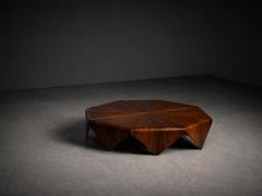 Jorge Zalszupin Brazilian Modern P tala Coffee Table in Rosewood by Jorge Zalszupin - 4473607