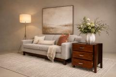 Jorge Zalszupin Brazilian Modern Side Table with drawers in Rosewood Jorge Zalszupin - 4594349