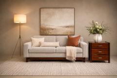 Jorge Zalszupin Brazilian Modern Side Table with drawers in Rosewood Jorge Zalszupin - 4594354