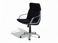 Jorge Zalszupin Brazilian Modern Tall Commander Swivel Chair Jorge Zalszupin 1973 - 4417138