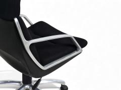 Jorge Zalszupin Brazilian Modern Tall Commander Swivel Chair Jorge Zalszupin 1973 - 4417142