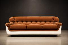 Jorge Zalszupin Brazilian Modern VIP Sofa in Fiberglass Mohair by Jorge Zalszupin - 4597075