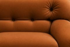 Jorge Zalszupin Brazilian Modern VIP Sofa in Fiberglass Mohair by Jorge Zalszupin - 4597078