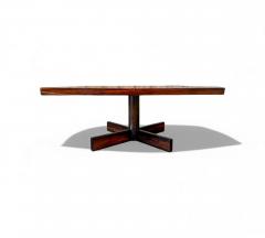 Jorge Zalszupin Chanceler Coffee Table in Rosewood and Metal Jorge Zalszupin Lot 852A - 4390353