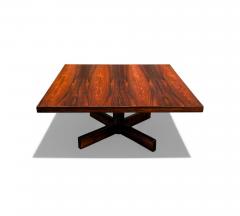 Jorge Zalszupin Chanceler Coffee Table in Rosewood and Metal Jorge Zalszupin Lot 852A - 4390354