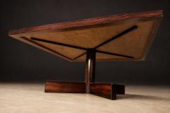 Jorge Zalszupin Chanceler Side Tables in Rosewood and Metal Jorge Zalszupin 1960s - 4594246