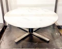Jorge Zalszupin Chancellor Coffee Table with Marble Top by Jorge Zalszupin c 1960 - 3313854