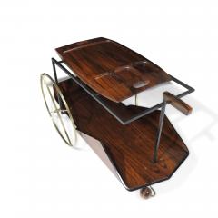 Jorge Zalszupin Jorge Zalszupin Carrinho de Ch Rosewood Bar Cart Trolley - 3025258