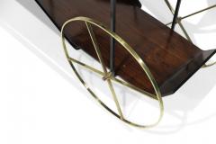 Jorge Zalszupin Jorge Zalszupin Carrinho de Ch Rosewood Bar Cart Trolley - 3025265