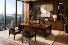 Jorge Zalszupin Jorge Zalszupin Diplomata Executive Desk in Brazilian Rosewood Brazil - 4694003