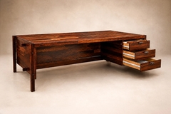 Jorge Zalszupin Jorge Zalszupin Diplomata Executive Desk in Brazilian Rosewood Brazil - 4694004
