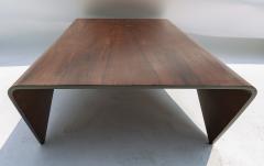 Jorge Zalszupin Jorge Zalszupin Rectangular Andorinha 1960s Brazilian Jacaranda Coffee Table - 2294489