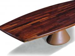 Jorge Zalszupin Jorge Zalszupin for LAtelier Guanabara Dining or Conference Pedestal Table - 2824818