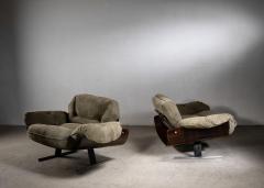 Jorge Zalszupin Jorge Zalszupin pair of lounge chairs - 4466965
