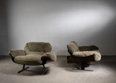 Jorge Zalszupin Jorge Zalszupin pair of lounge chairs - 4466966