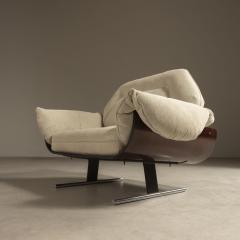 Jorge Zalszupin Jorge Zalszupins Presidential Lounge Chair Brazilian Mid Century Modern Design - 2987928