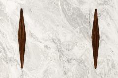 Jorge Zalszupin Limestone Coffee Table by Jorge Zalszupin in Rosewood Marble Brazil 1959 - 4655010