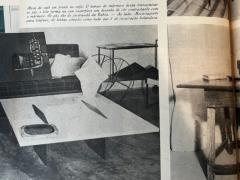 Jorge Zalszupin Limestone Coffee Table by Jorge Zalszupin in Rosewood Marble Brazil 1959 - 4655019