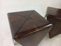 Jorge Zalszupin Mid Century Modern Pair of Petalas Side Tables by Jorge Zalszupin Brazil 1960s - 2889875