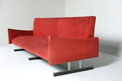 Jorge Zalszupin Mid Century Modern Sofa by Brazilian designer Jorge Zalszupin 1960s - 1212721