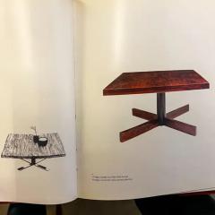 Jorge Zalszupin Midcentury Coffee Table in Hardwood Chrome by Jorge Zalszuspin Brazil 1963 - 3183904