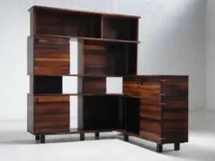 Jorge Zalszupin Modular Shelving Unit by Jorge Zalszupin for lAtelier Brazil 1960s - 3927842