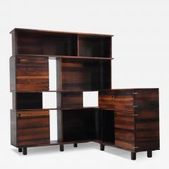 Jorge Zalszupin Modular Shelving Unit by Jorge Zalszupin for lAtelier Brazil 1960s - 3931129