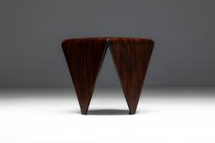 Jorge Zalszupin P talas Side Table by Jorge Zalszupin for L Atelier Brazil 1959 - 4758614