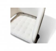 Jorge Zalszupin Pair of Senior Armchairs in Rosewood Suede Jorge Zalszupin 1960s - 4367462