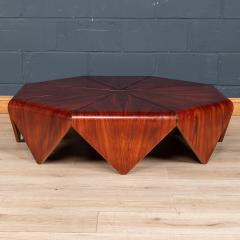 Jorge Zalszupin Rare Rosewood Petalas Pau Ferro Coffee Table By Jorge Zalszupin For Latelier - 2983081