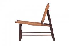 Jorge Zalszupin Rosewood and Cognac Leather Lounge Chair by Jorge Zalszupin Brazil 1955 - 457002